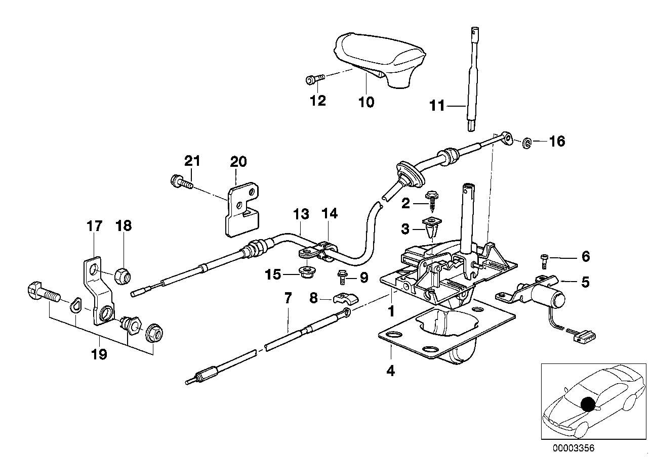 Växel.interlock AUTOMAT.VAEXLING JAPAN