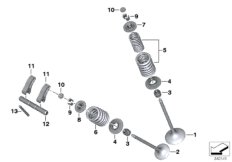 Ventilsteuerung-Einlass-/Auslassventil