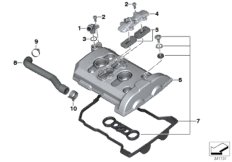 シリンダー ヘッド カバー/取付け部品