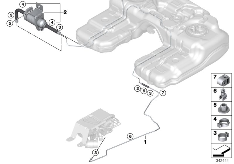 Alimentation carburant/pompe/conduite