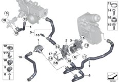 Cooling system-exhaust-gas recirculation