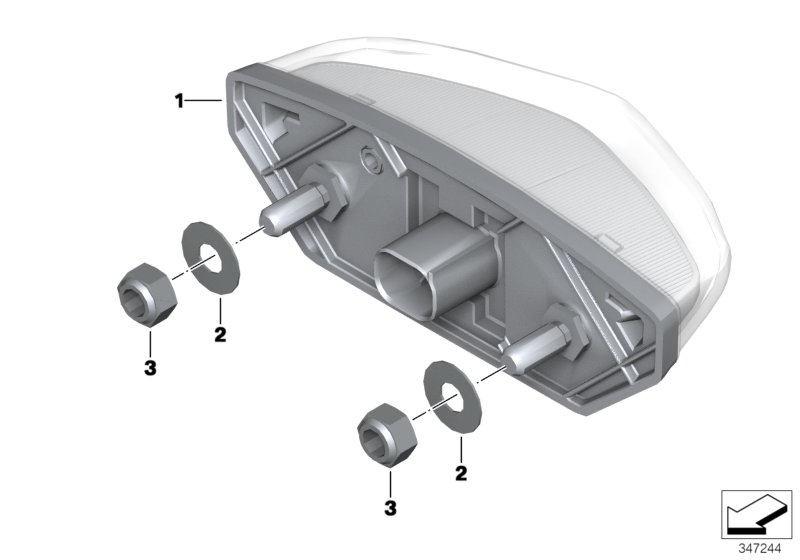 LED arka lamba