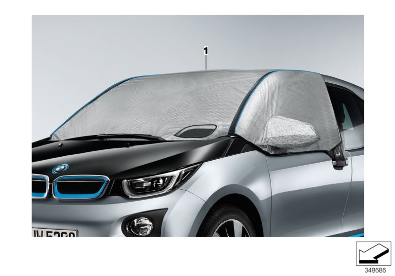 Climate cover BMW i3