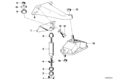 Motor askısı/Motor titreşim damperi