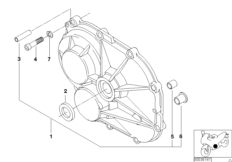 Gearbox housing/cover