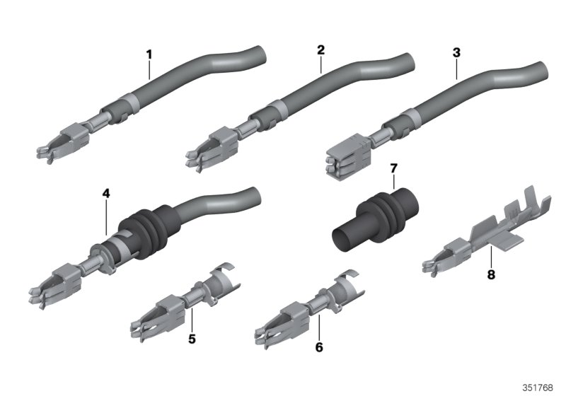 Double leaf spring contact