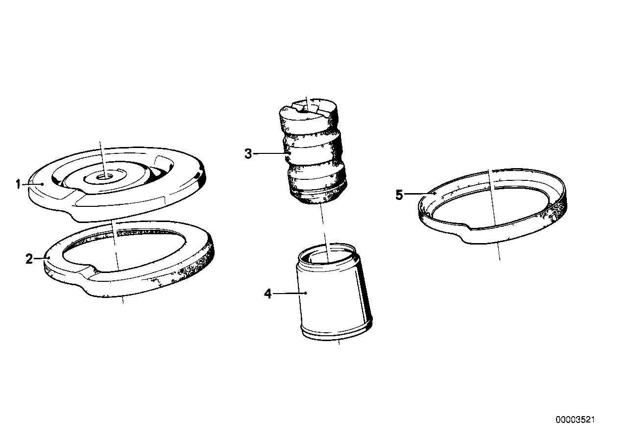 Soporte empulje/placa elastica/piezas ad