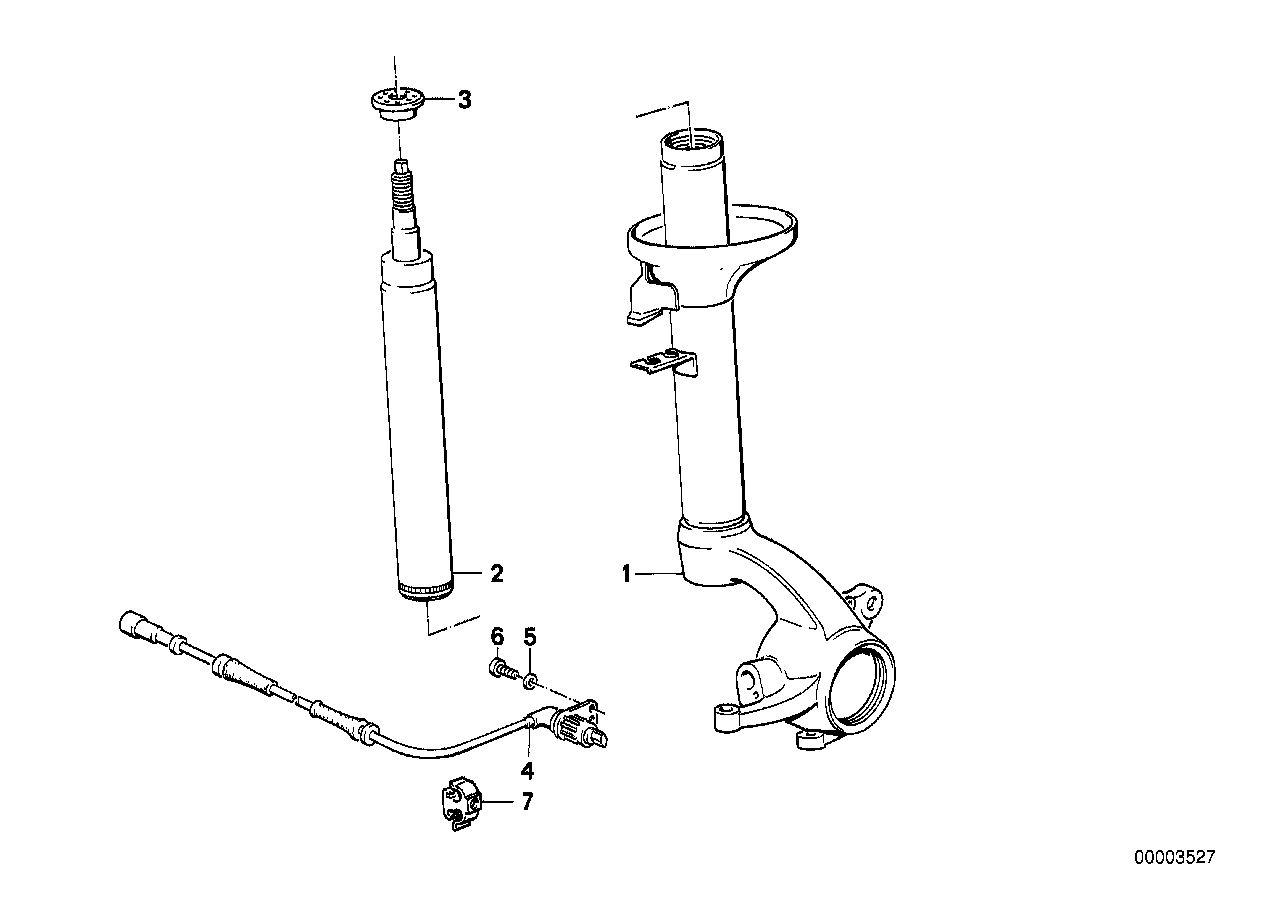 前部减震支柱/减震器