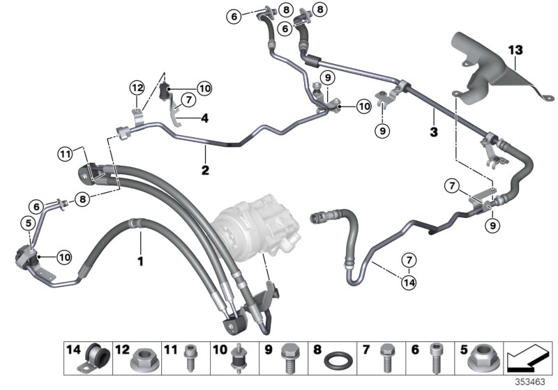 Oil lines / Adaptive Drive