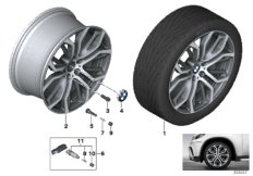 BMW LA wheel Y-spoke 375 BMW Performance