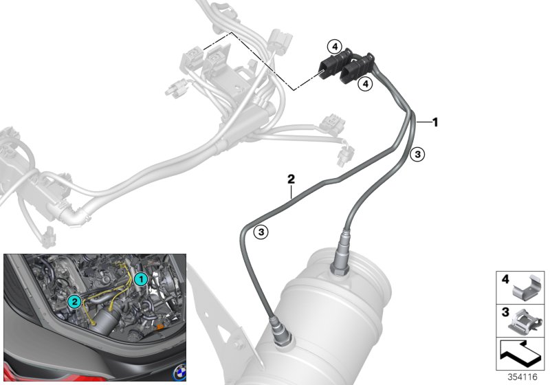 Lambda Probe Fixings