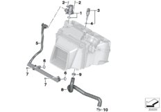 Sist. regulação ralenti/ventilação motor