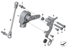 Sensor de altura detrás