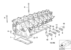 Cylindertopp monteringsdetaljer