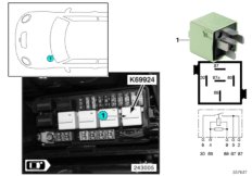 Relé grupos adicionales K69924