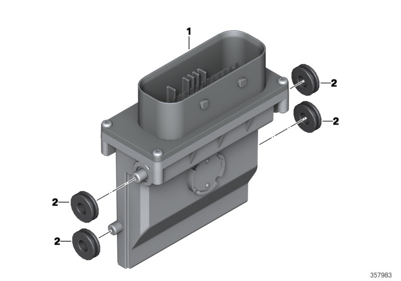 Contr.unit, active suspension adjustment