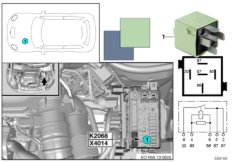 Ρελέ θερμαντήρα καυσίμου K2068