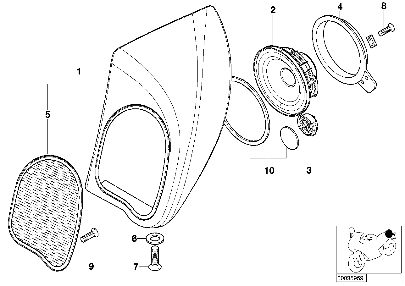 Hoparlör, Arka