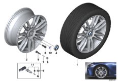 BMW LA wheel, M star spoke 403 - 19''
