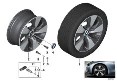 BMW LA wheel, Streamline 419 - 18''