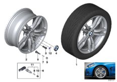 BMW LA wheel, M double spoke 441 - 18''