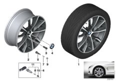 BMW LM-fälg turbin-styling 402 - 19''