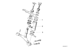 Tele.-fork-headlight bracket