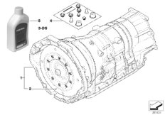 Automatic gearbox GA6HP26Z - 4-wheel