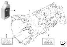 Manual gearbox GS6X37BZ/DZ - 4-wheel