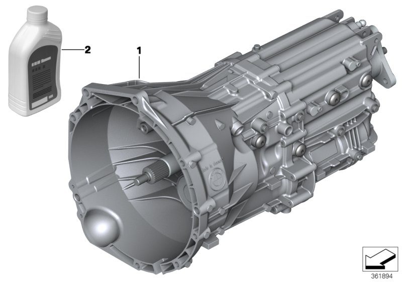 Manual gearbox GS6-53DZ