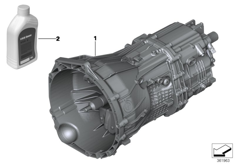 Manual gearbox