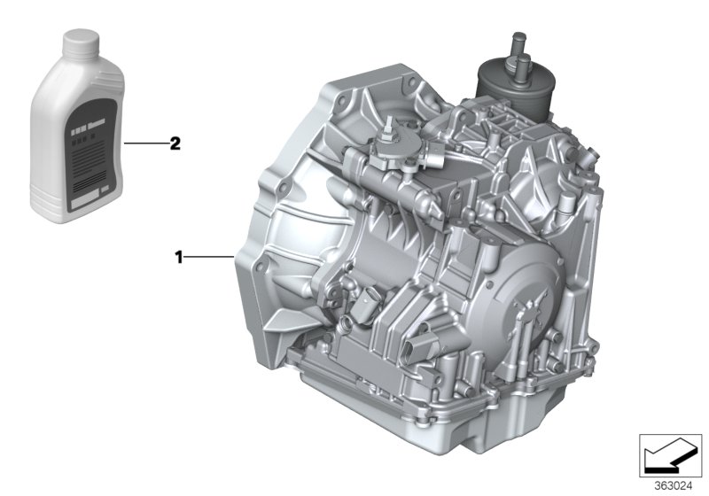 Automatikgetriebe GA6F21WA