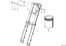 Telescope fork