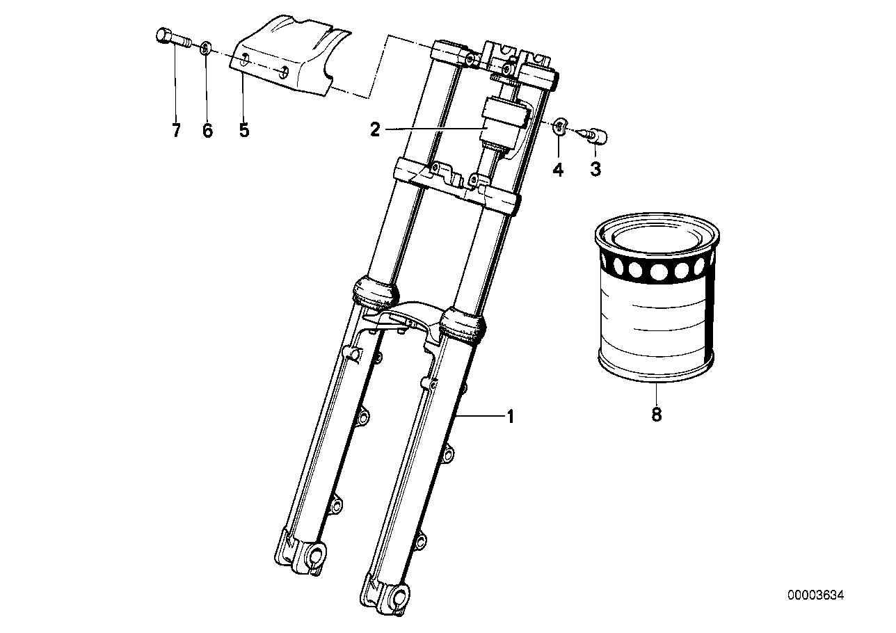 Teleskopgabel