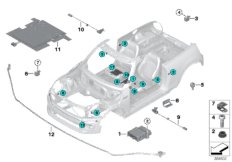 Eletriska delar foer airbag