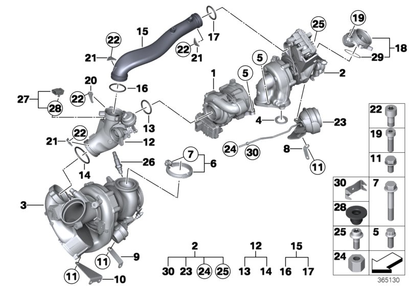 Turbo compressore di sovralimentazione