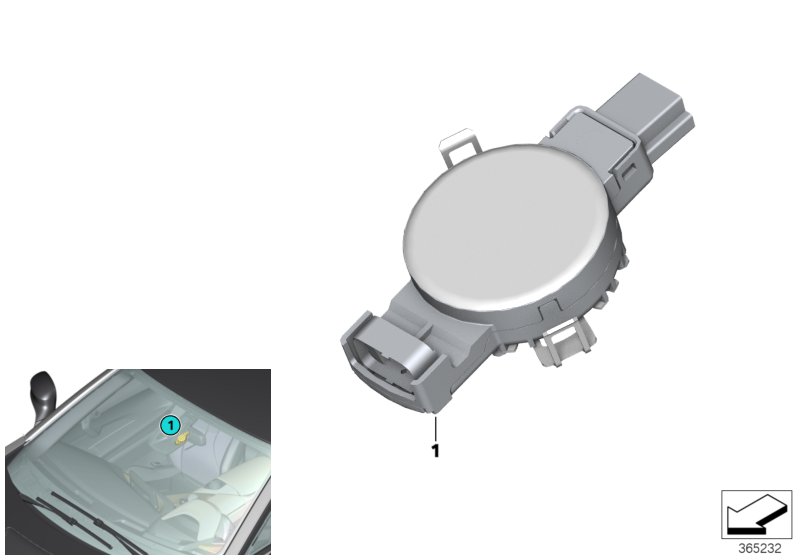 Rain/light/solar and fogging sensor