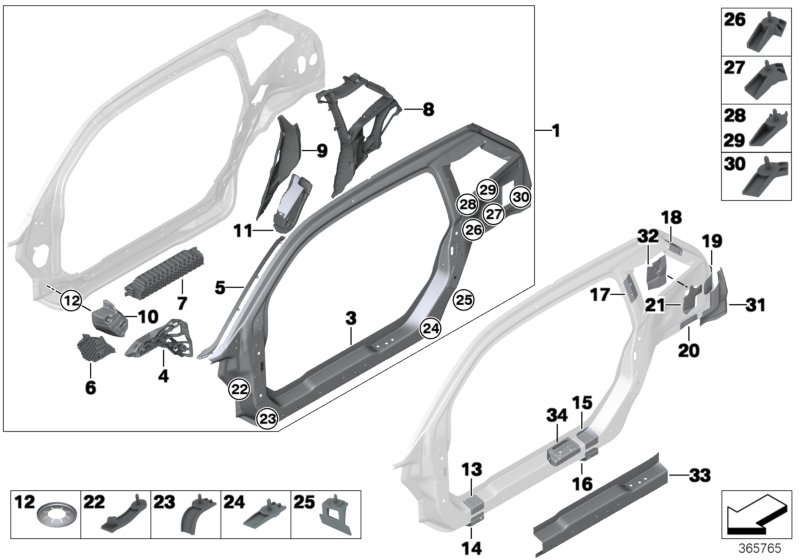 Estrutura lateral