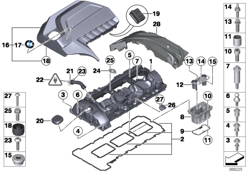 Cylinder head cover