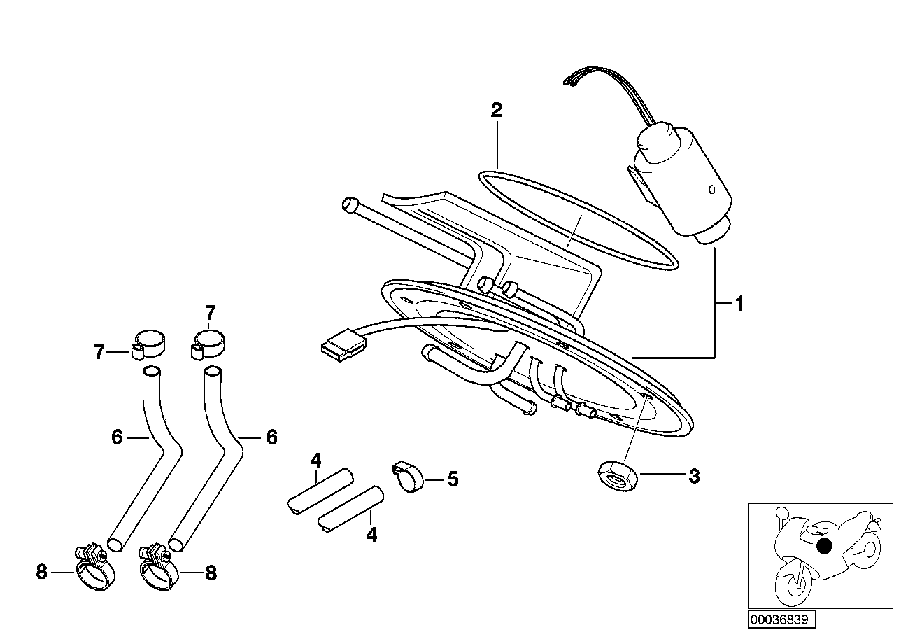 Petrol gauge