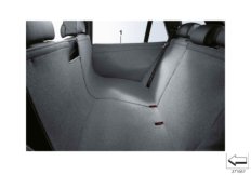 Ochranný kryt zadních sedadel