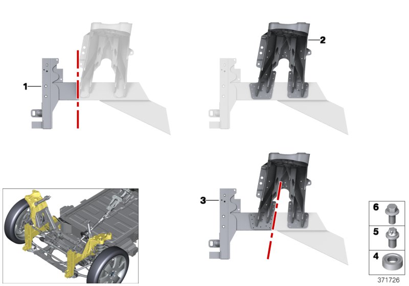 Repair overview, front end