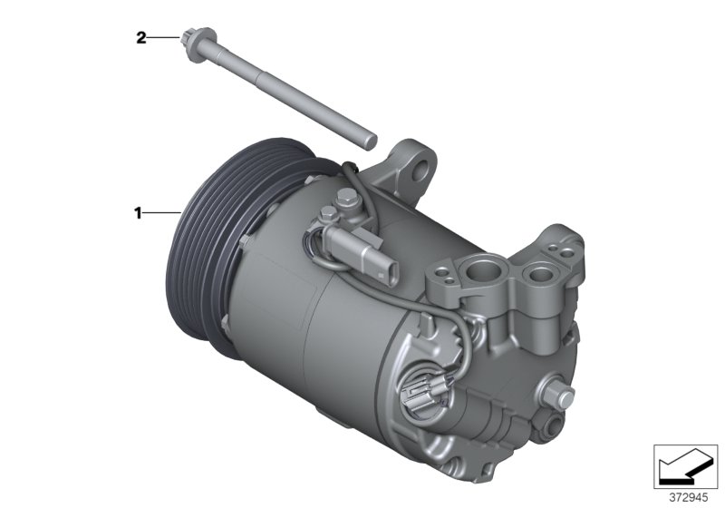 RP air conditioning compressor