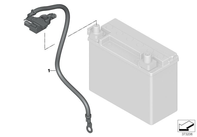 Battery cable/earth cable