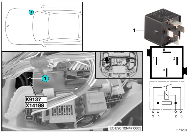 Ρελέ ηλεκτρικής φτερωτής K9137