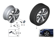 BMW LM-fälg turbin-styling 472 - 16''