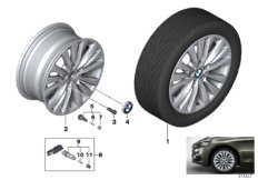 BMW LA wheel, multi-spoke 475 - 16''