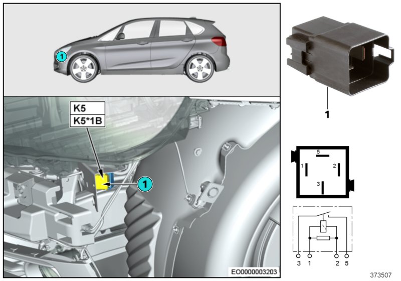 Relä elfläkt motor K5