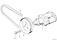 Hydro steering-vane pump/single parts