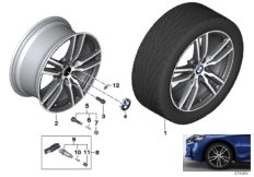 BMW LA wheel, M double spoke 486M - 18''
